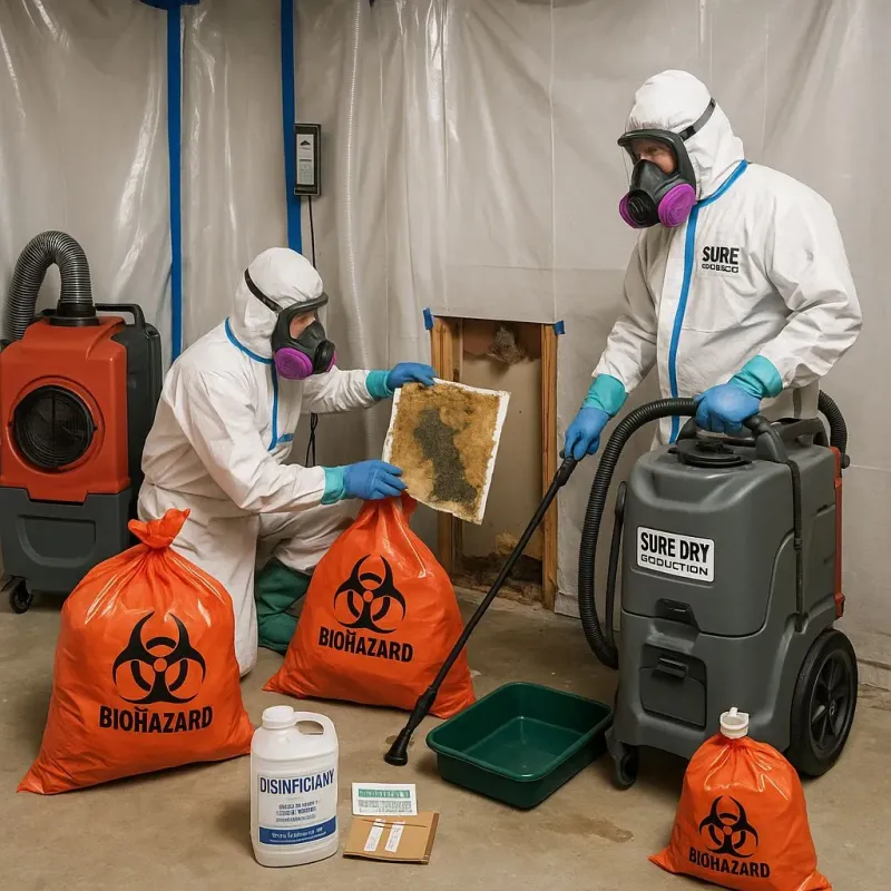 Contaminated Water Handling Protocols process in Placid Lakes, FL
