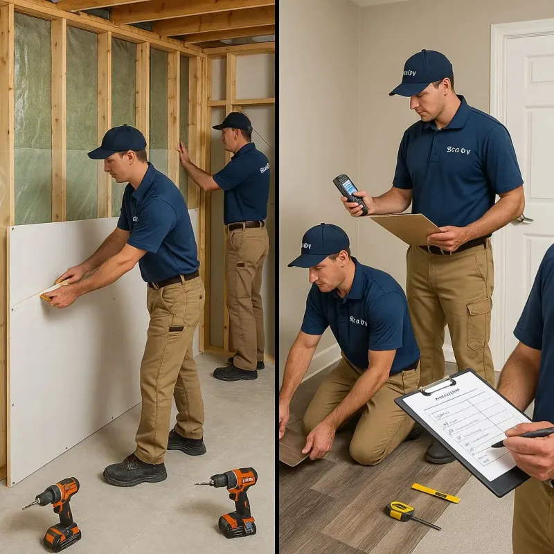 Repairs and Reconstruction process in Placid Lakes, FL